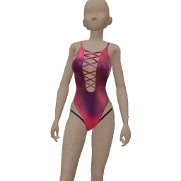 Mahiki Pink Metallic Heaven Swimsuit