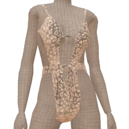 Mahiki Grey Leopard Swimsuit