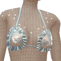 Cloud Nine Blue Gleaming Tide Halter Top