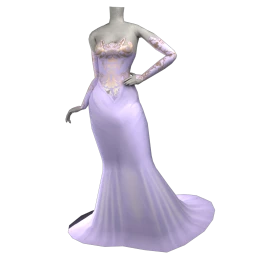 Mon Coeur Amo Dress - Lilac