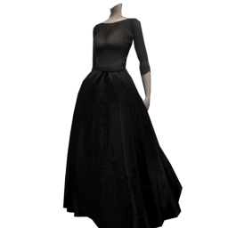 Fleur De Nuit Gothic Bridal Gown