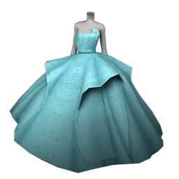 Mon Coeur Radiant Majesty Ballgown (Turquoise)