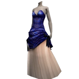 Tartan Bride Wedding Dress