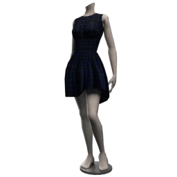 Tartan Bridesmaid Dress