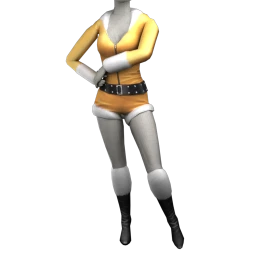 SHFTR Golden Mrs Clause Uniform