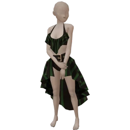 Cosmos Emerald Bat Queen Costume