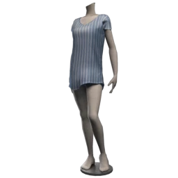 Naked Zebra Eliana Ruffle Dress