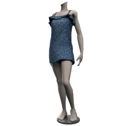 Naked Zebra Aubriella Overlap Dress