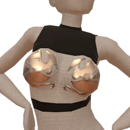 Nova Steel Glamour Crop Top