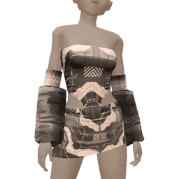 Nova Sci-Fi Grey Outfit