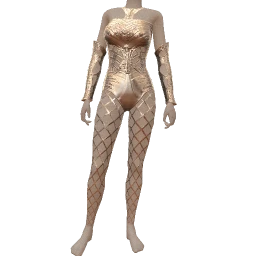 Nova Silver Metallic Outfit