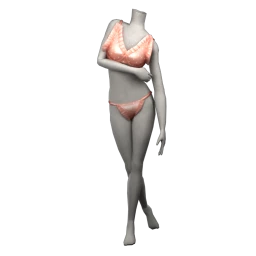 Mahiki Polka Bikini (Orange)