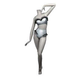 Mahiki Polka Bikini (Two-Tone)