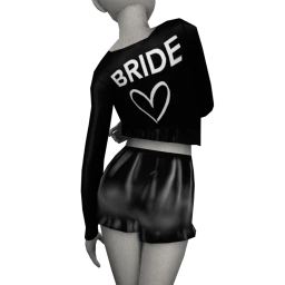 Palermo Put A Ring On It Pyjamas - Black