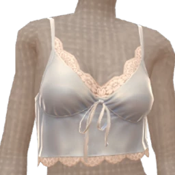 Palermo Baby Blue Satin Top