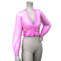 Yume Cozy Pink Cardigan