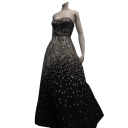 Sparkle Ball Gown - Black