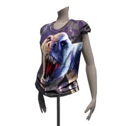 Foal Roaring T Rex T Shirt