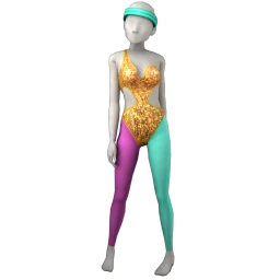Bionic Goldroller Leotard