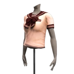 Ayuri's School Blouse with Bow 