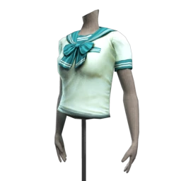 Ayuri's School Blouse with Bow 