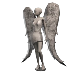 Diamond Halo Angel Wings