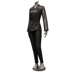 Lana Silk Belted Pyjamas