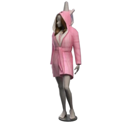 Secrets Fluffy Unicorn Dressing Gown