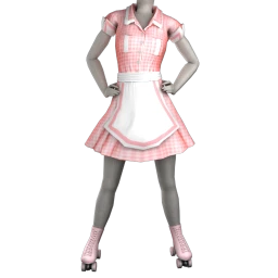 Diner Waitress Uniform