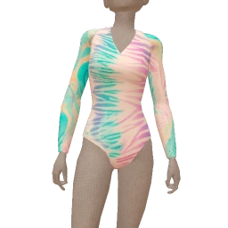Cloud Nine Multicoloured Zebra Print Swimsuit