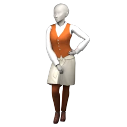 SHFTR Tea Room Maid Uniform