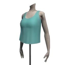 Foal Silk Drape Vest - Eggshell Blue
