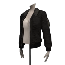 Foal Faux Fur Trim Bomber Jacket