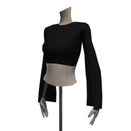 Front Row The Inspiration Top - Black