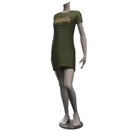 Slim Line T-Shirt Dress