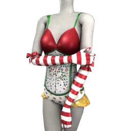 Avettes Starshine Outfit (Candy Cane)