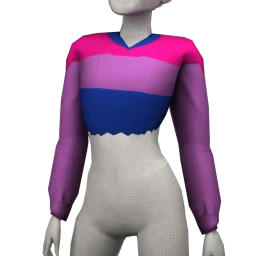 they. Won't Be Erased Crop Top