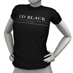 Ed Black T-Shirt