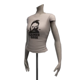 Gamer Geek T-shirt - White