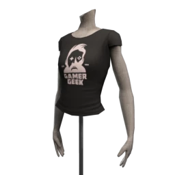 Gamer Geek T-shirt - Black