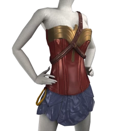 Wonder Woman Corset & Skirt Cosplay Costume