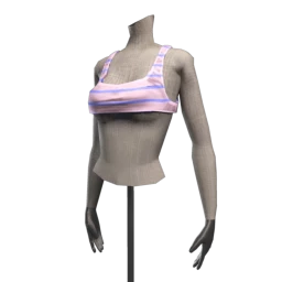 Front Row Cropped Vest - Pop It