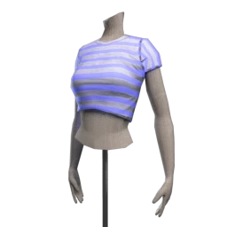 Front Row Cropped Tee - Playin Up