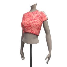 Front Row Cropped Tee - Make it Rain