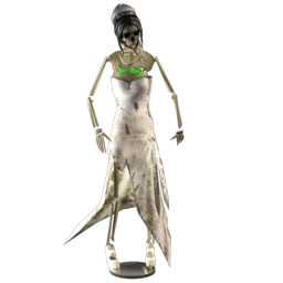 Skinny Ginny the Skeleton Bride