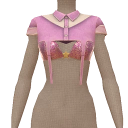 USAesthetics Lilac Lasso Top