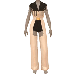 USAesthetics Chic Retro Cowgirl Jumpsuit