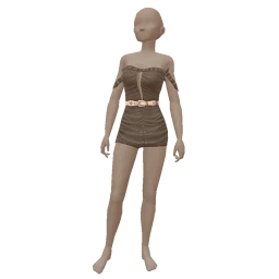 USAesthetics Unique Signature Denim Dress