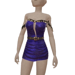 USAesthetics Moonlit Blue Mini Dress