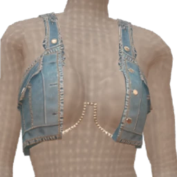 USAesthetics Heritage Fade Denim Vest Top